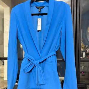 White House Black Market Vibrant Blue Jacket